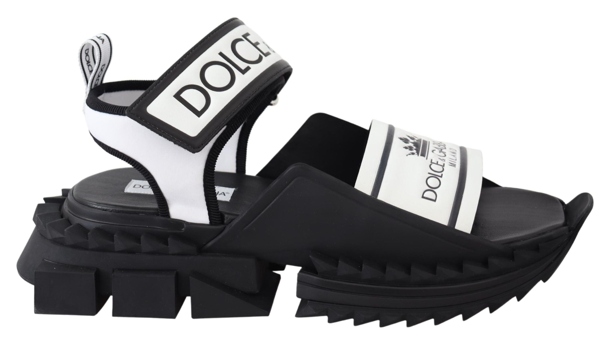 Σανδάλια Dolce &amp; Gabbana Super King Slider σε μονόχρωμο