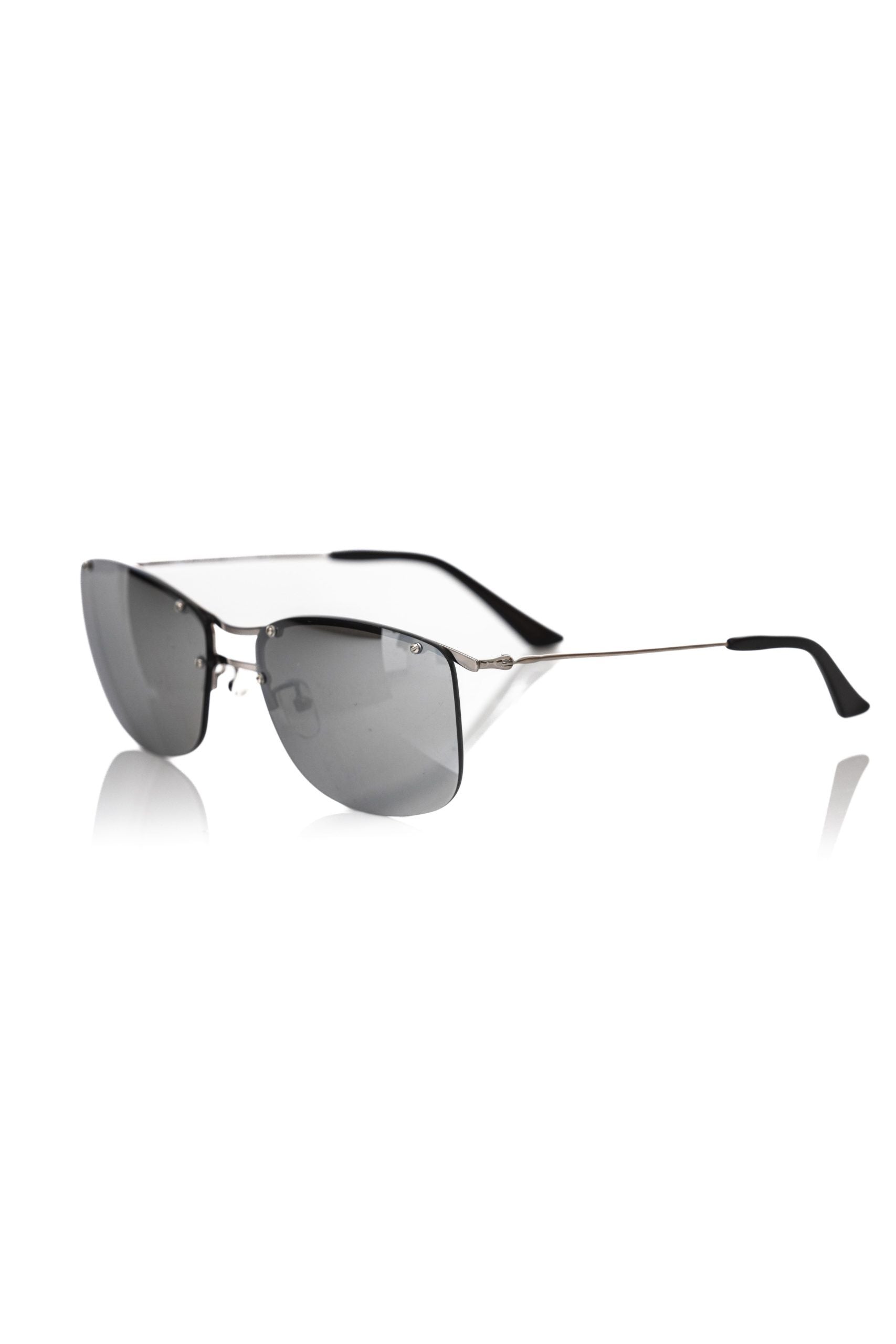 Ανδρικό γυαλί ηλίου Frankie Morello Silver Metallic