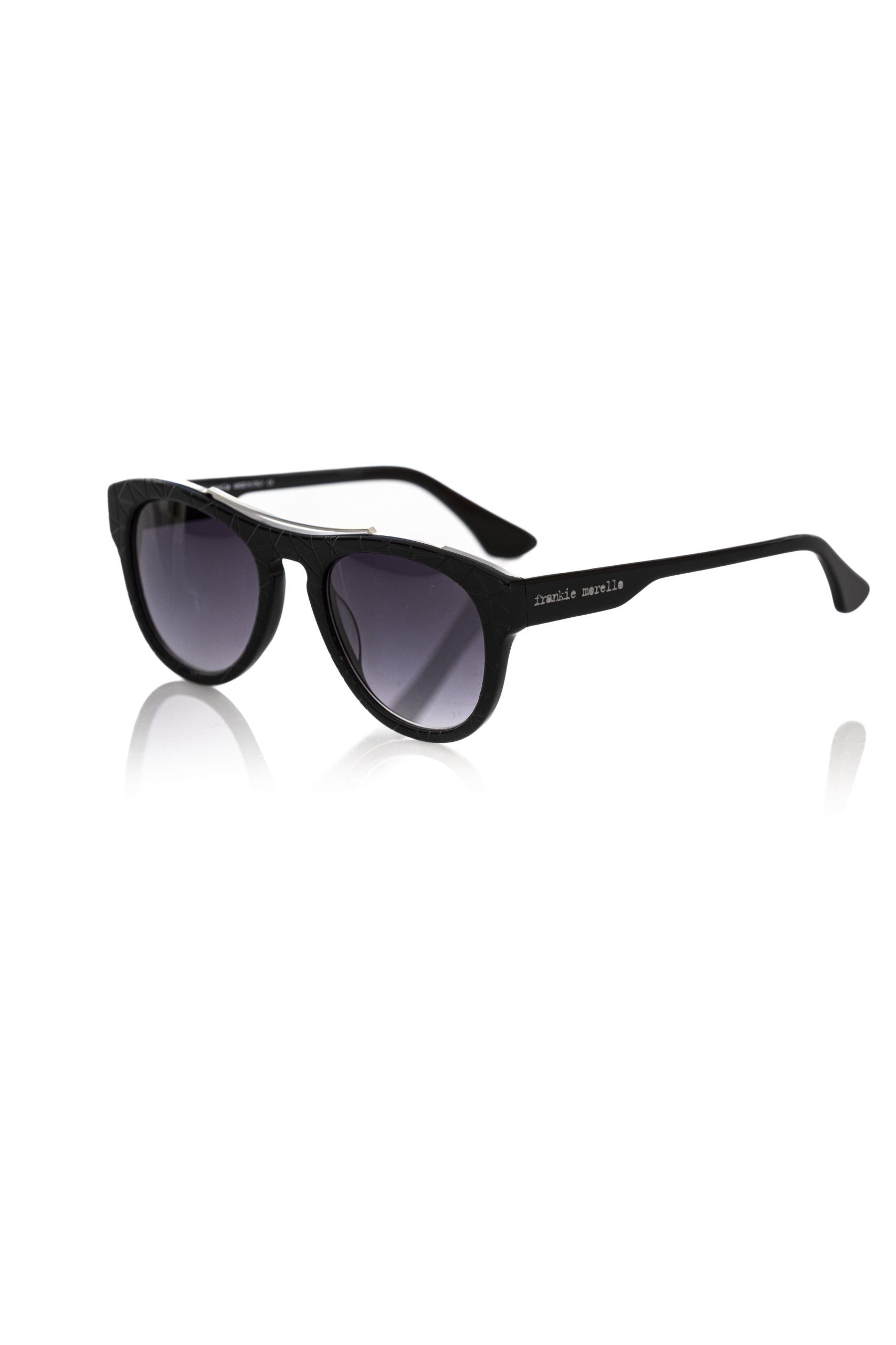 Ανδρικό γυαλί ηλίου Frankie Morello Black Acetate