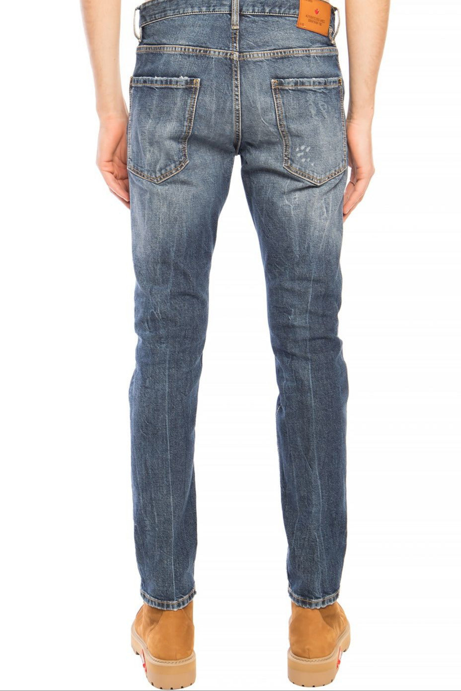 Τζιν παντελόνι Dsquared² Navy Distressed 'Cool Guy Jean'
