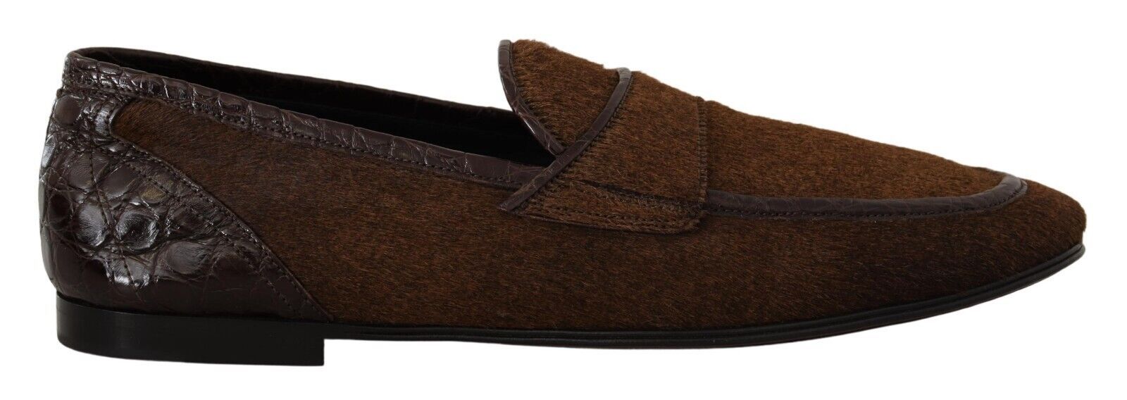 Dolce &amp; Gabbana Exquisite Exotic Leather Loafers