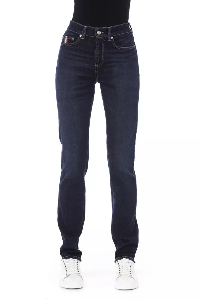 Γυναικεία τζιν Baldinini Trend Blue Cotton