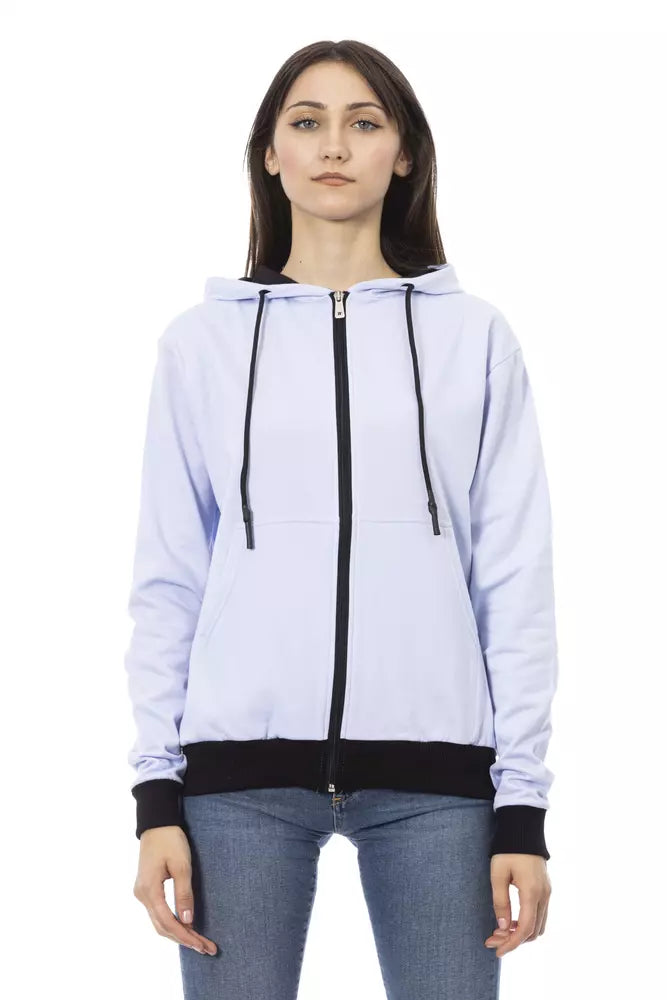 Γυναικείο πουλόβερ Baldinini Trend Purple Cotton