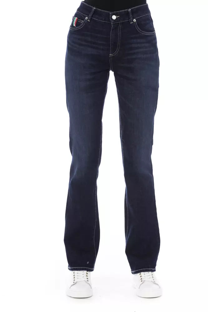Γυναικεία τζιν Baldinini Trend Blue Cotton