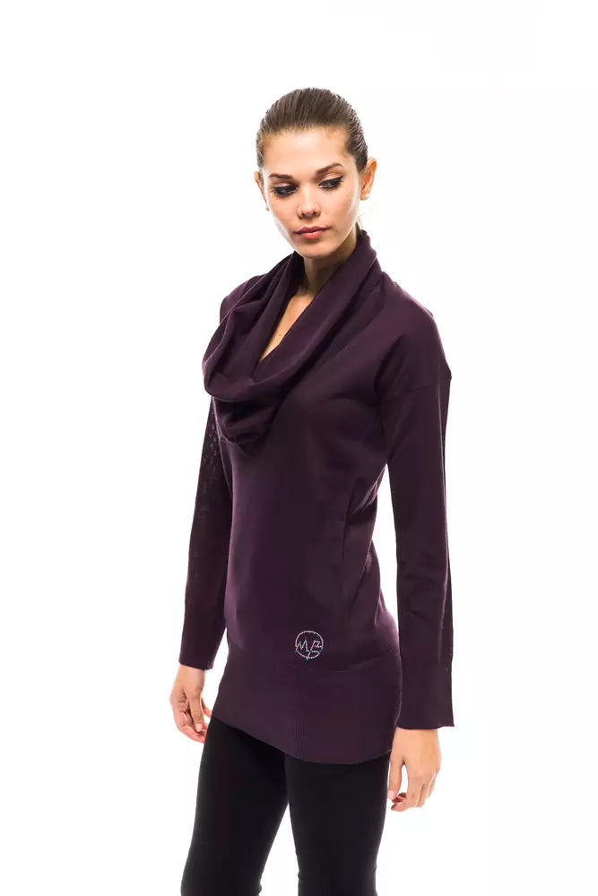 Γυναικείο πουλόβερ Montana Blu Purple Wool