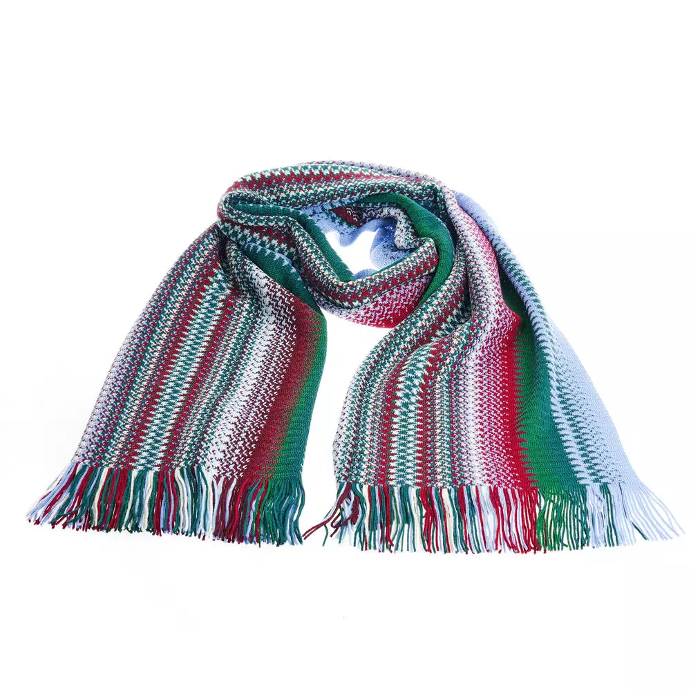 Missoni Πολύχρωμο Μάλλινο Ανδρικό Φουλάρι