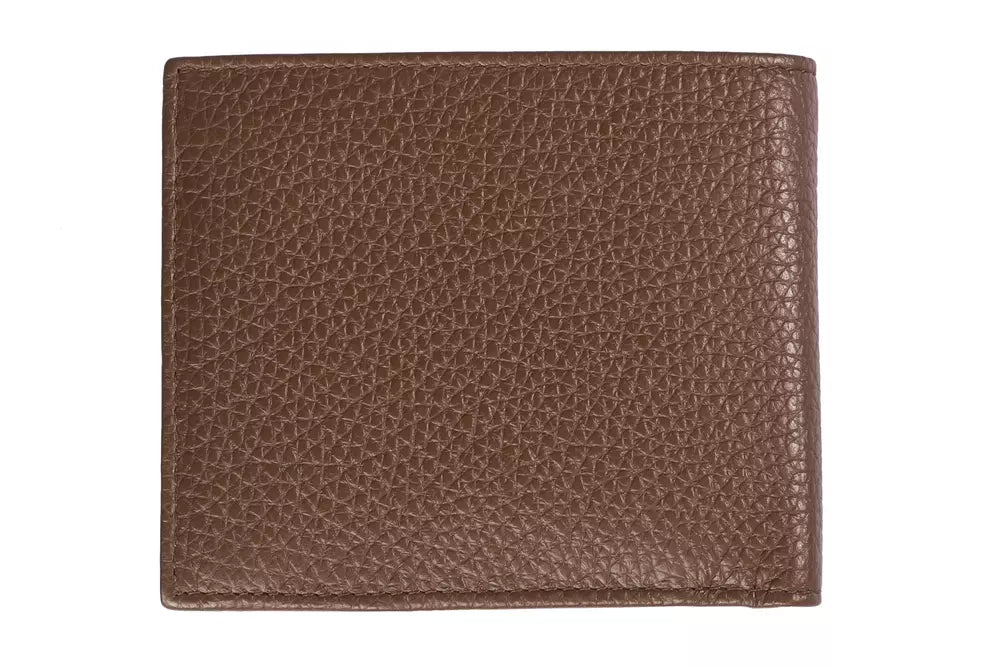 Δερμάτινο ανδρικό πορτοφόλι Trussardi Brown