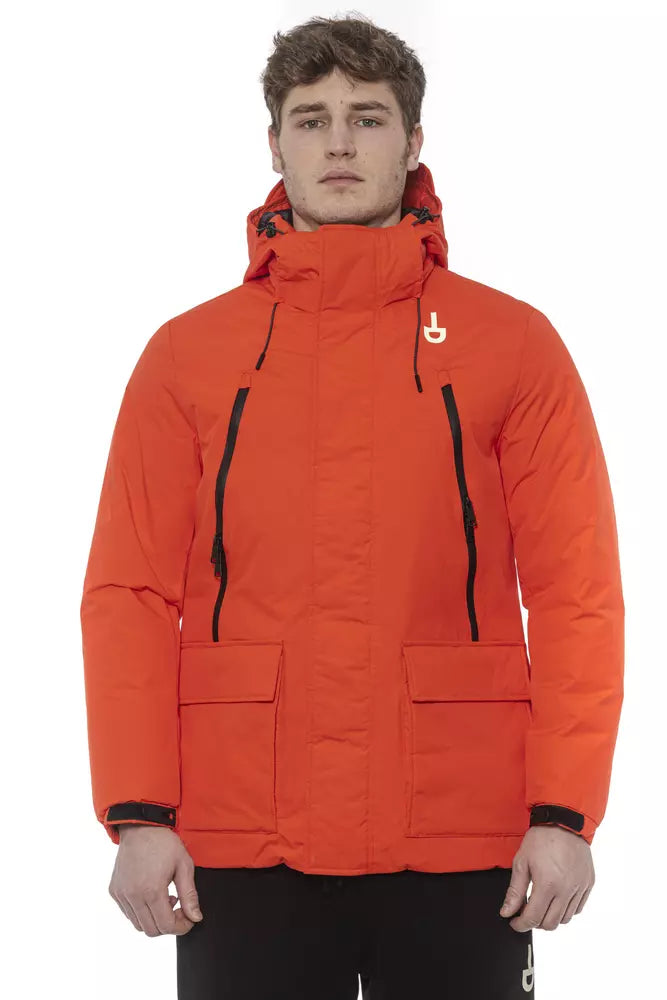 Ανδρικό μπουφάν Tond Red Polyester