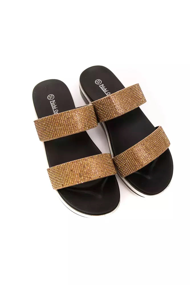 Γυναικείο πέδιλο Péché Originel Beige Textile