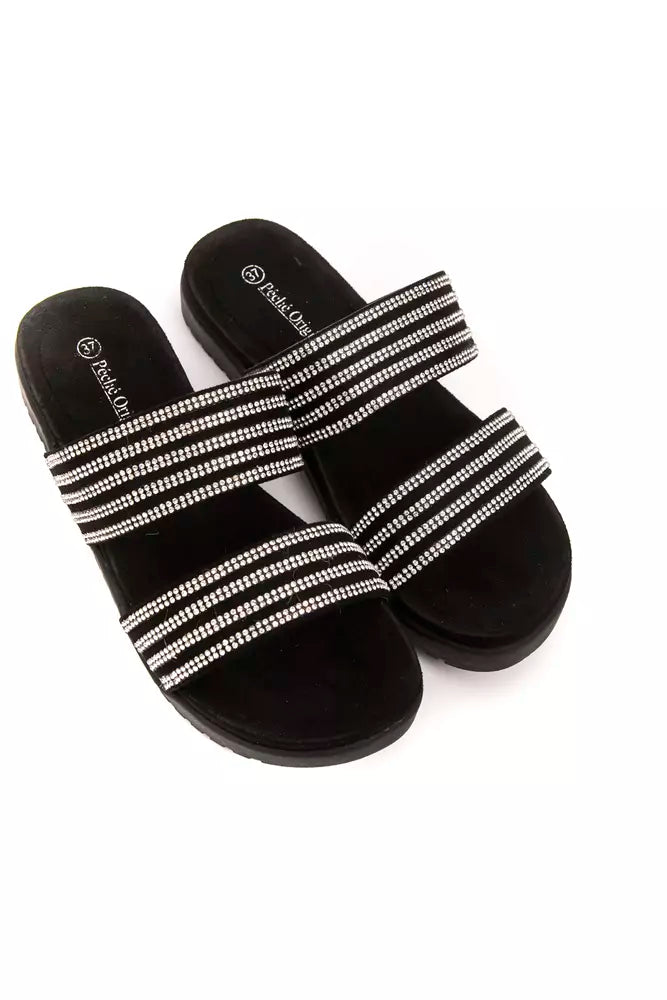 Γυναικείο πέδιλο Péché Originel Silver Textile