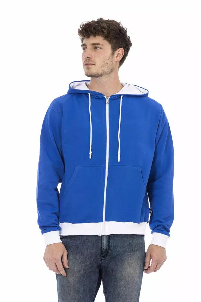 Ανδρικό πουλόβερ Baldinini Trend Blue Wool