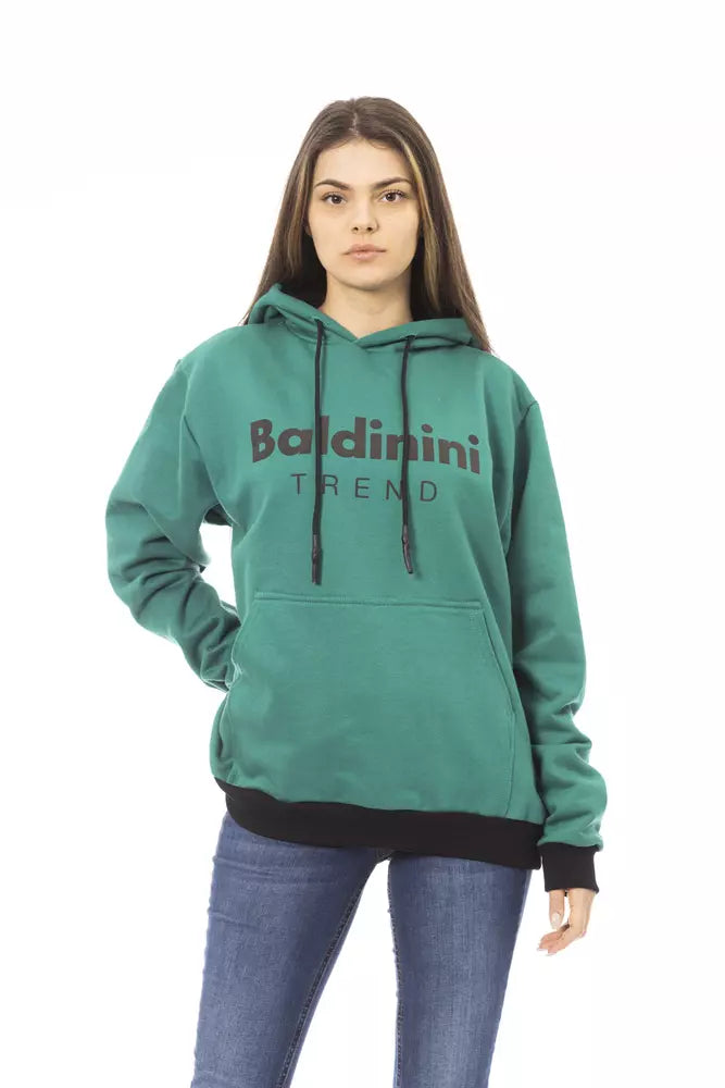 Γυναικείο πουλόβερ Baldinini Trend μαύρο βαμβακερό
