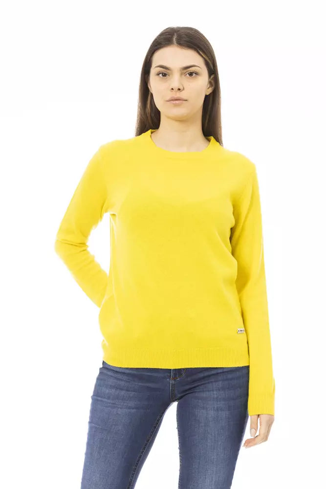 Γυναικείο πουλόβερ Baldinini Trend Yellow Wool