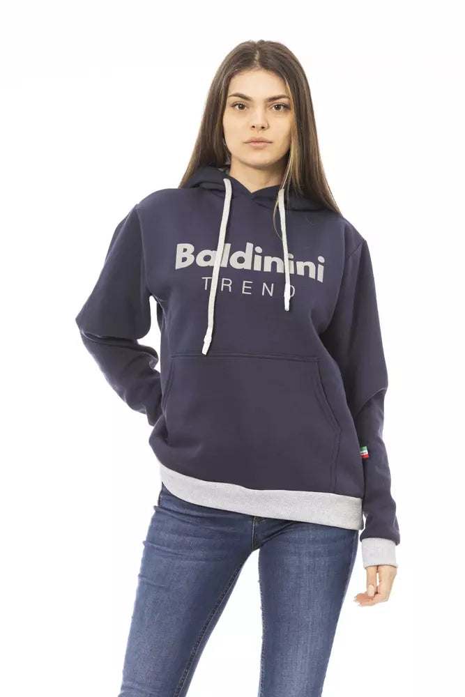 Γυναικείο πουλόβερ Baldinini Trend Μπλε βαμβακερό