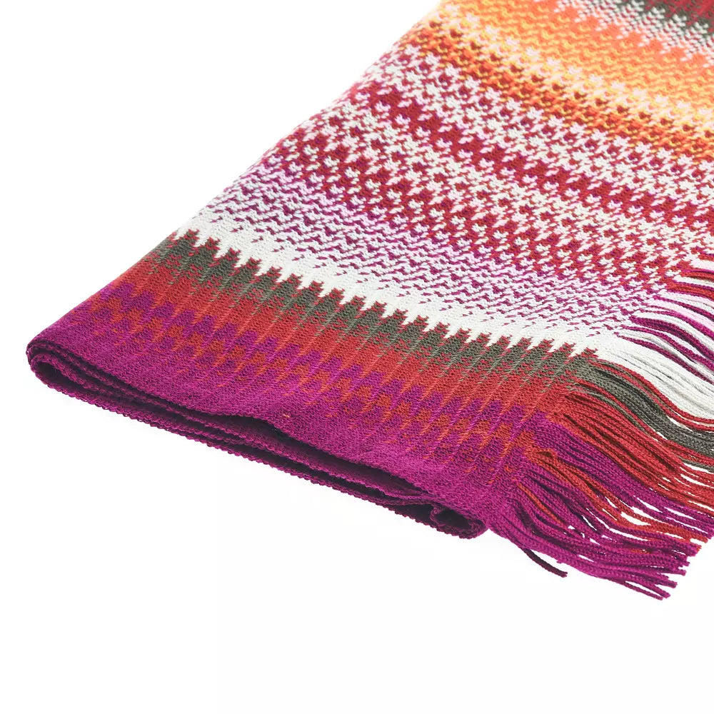 Missoni Πολύχρωμο Μάλλινο Ανδρικό Φουλάρι