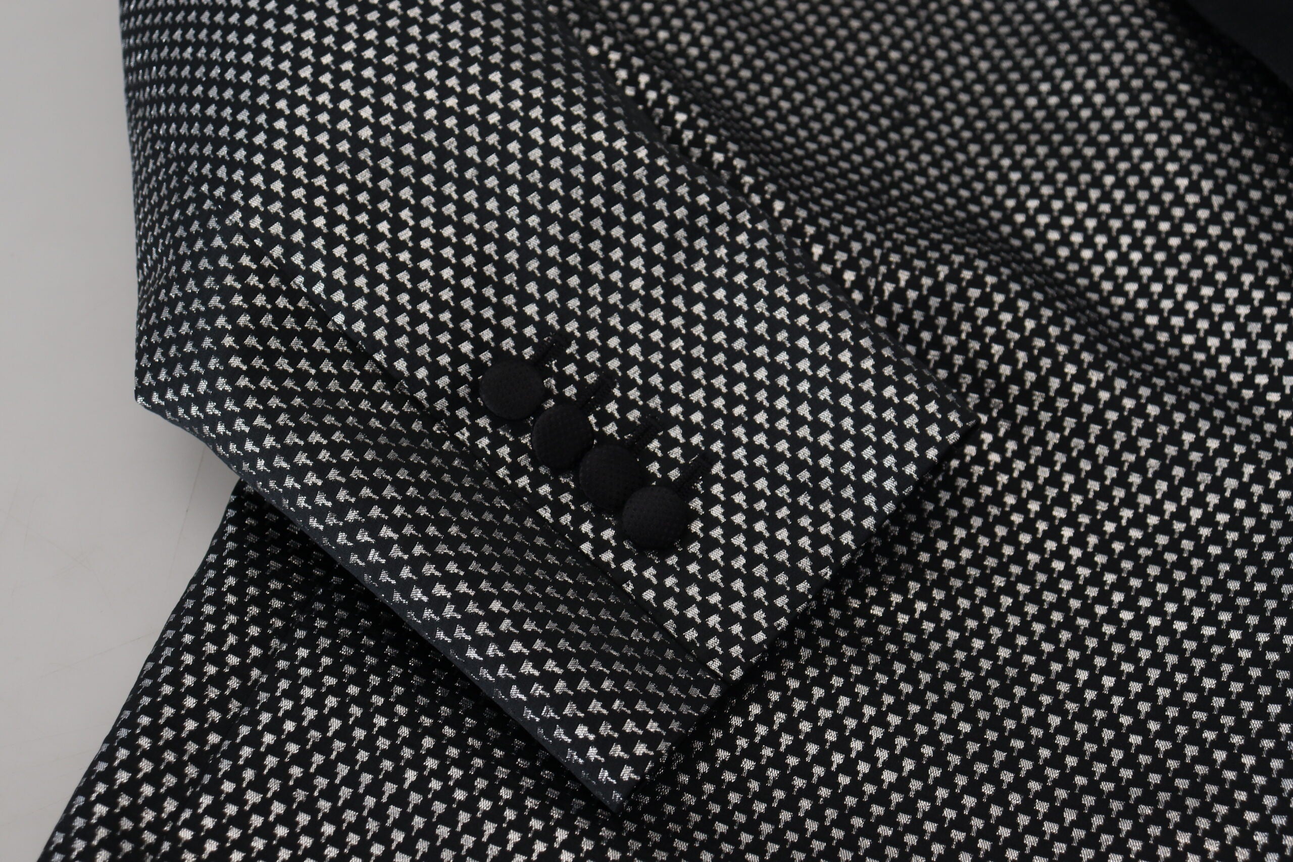 Dolce &amp; Gabbana Κομψό Jacquard Single Breasted Blazer