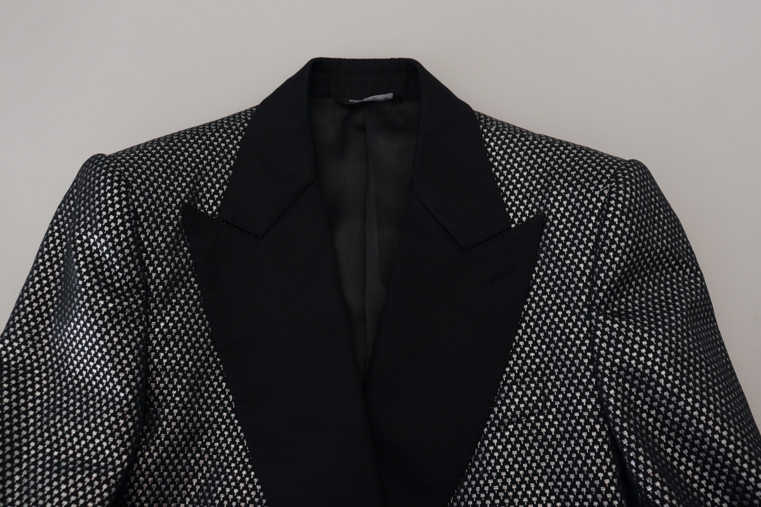 Dolce &amp; Gabbana Κομψό Jacquard Single Breasted Blazer