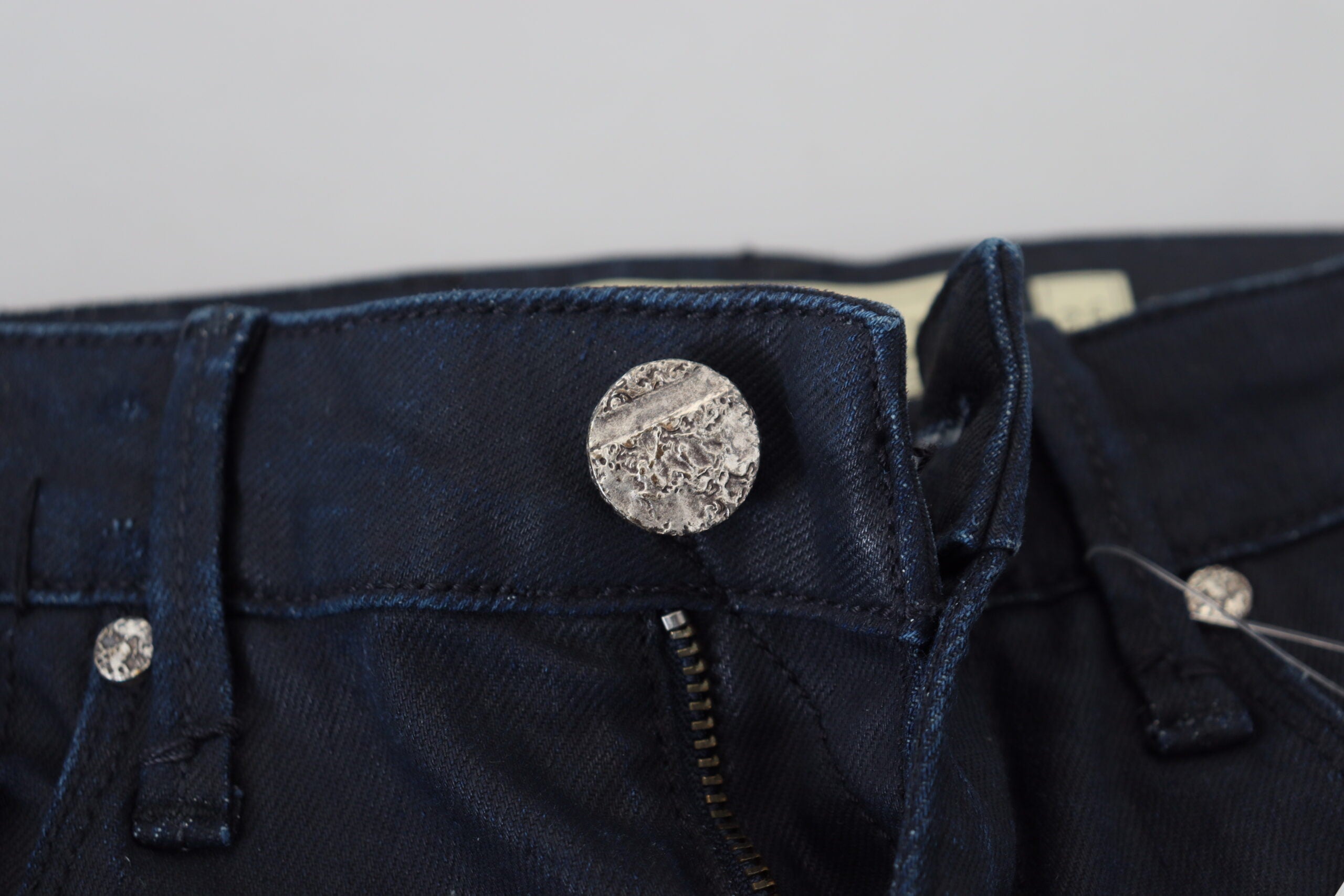 Acht Chic Skinny Jeans με χαμηλή μέση σε μπλε χρώμα
