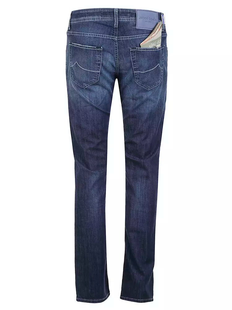 Κομψό γαλάζιο Stretch Jean Jacob Cohen