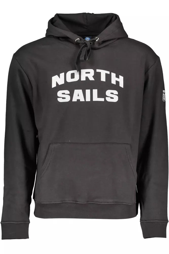 Ανδρικό πουλόβερ North Sails Black Cotton