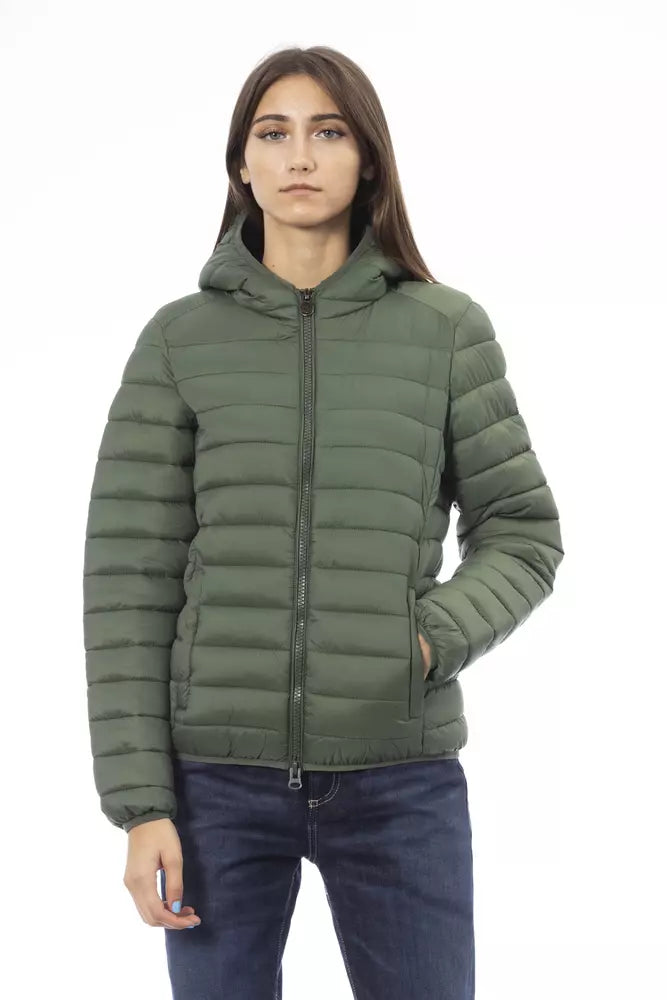 Γυναικείο μπουφάν Invicta Green Nylon