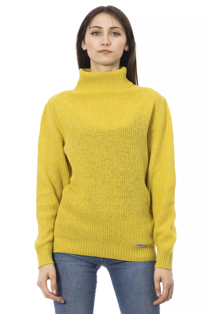 Γυναικείο πουλόβερ Baldinini Trend Yellow Wool