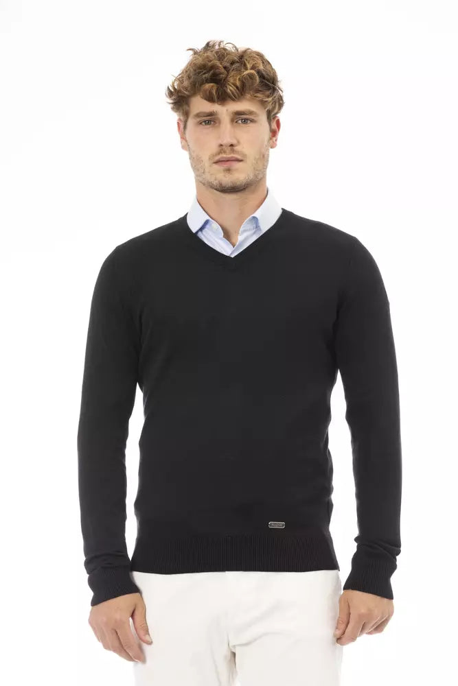 Ανδρικό πουλόβερ Baldinini Trend Black Modal
