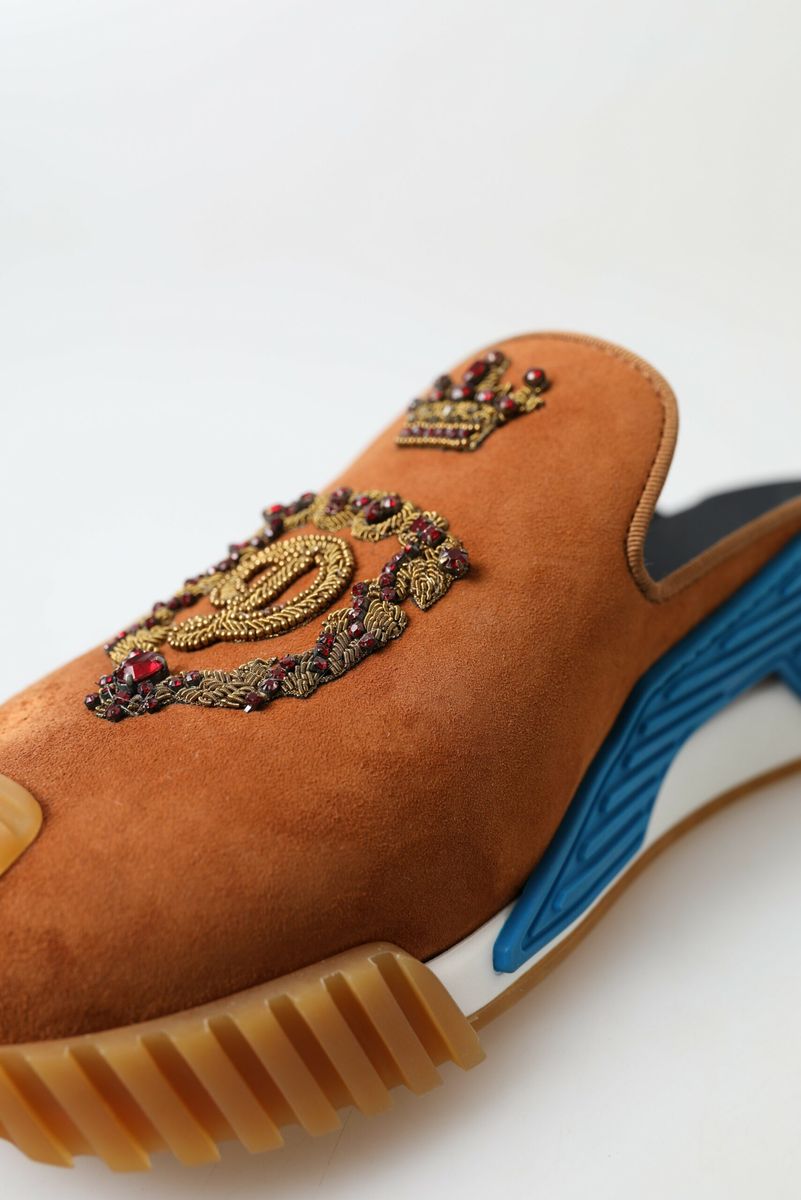 Dolce &amp; Gabbana Κομψά Πολύχρωμα Σανδάλια Slide NS1
