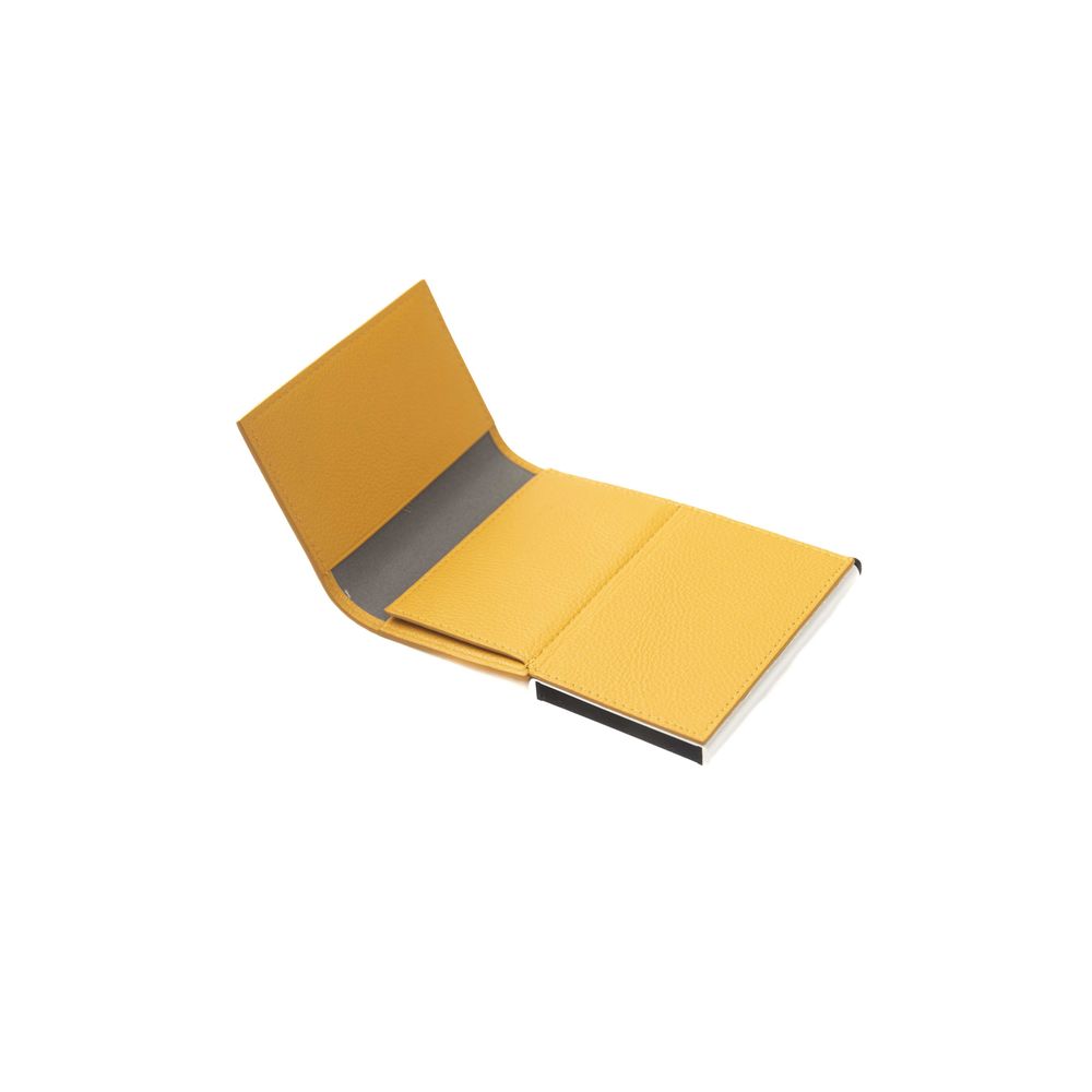 Ανδρικό πορτοφόλι Cerruti 1881 Yellow Calf Leather