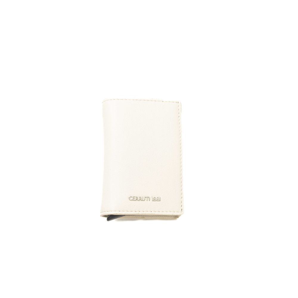 Ανδρικό πορτοφόλι Cerruti 1881 Beige Leather
