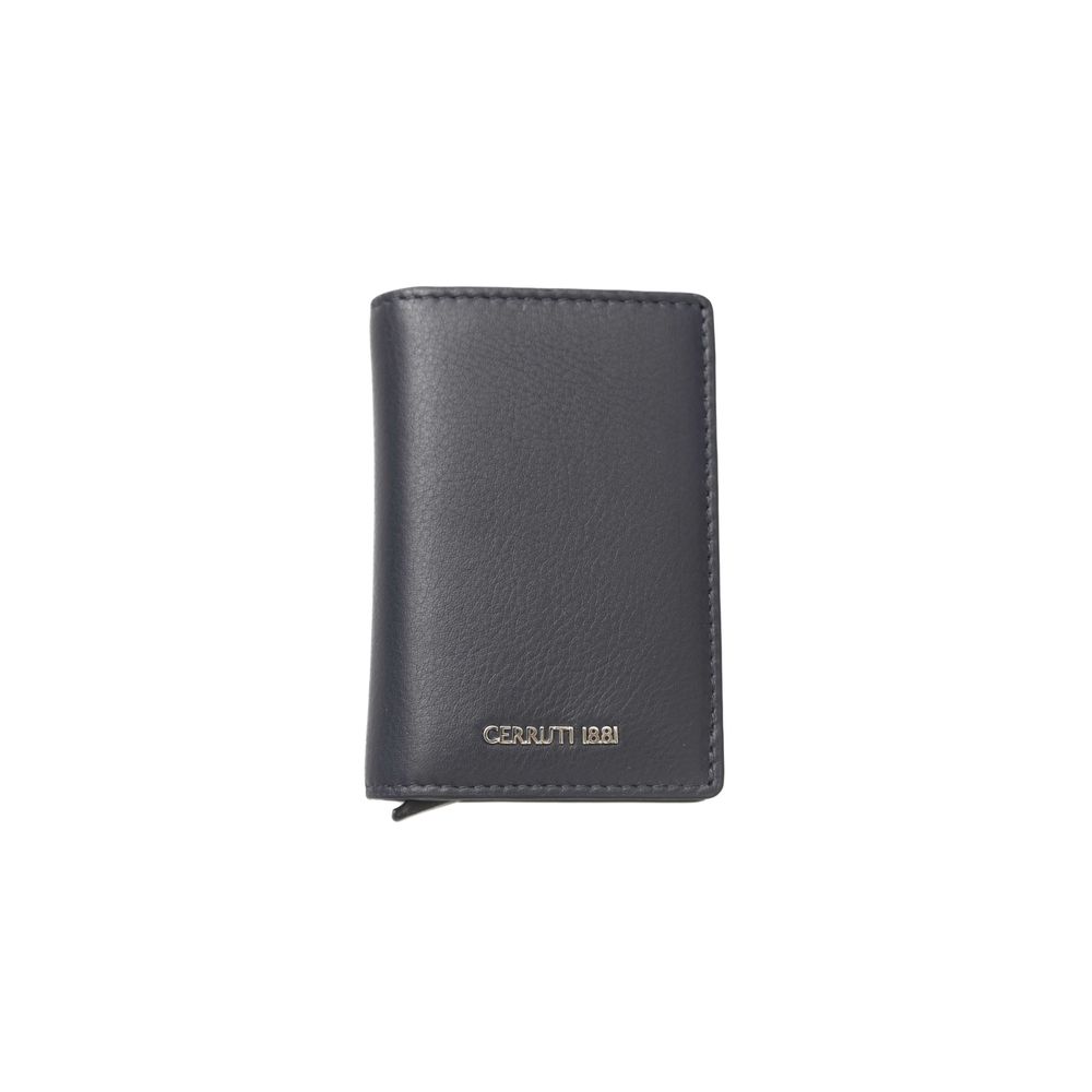 Ανδρικό πορτοφόλι Cerruti 1881 Blue Calf Leather