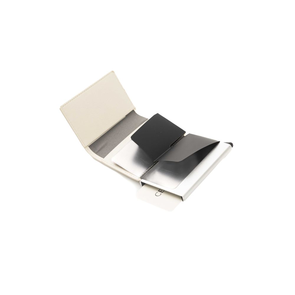 Ανδρικό πορτοφόλι Cerruti 1881 Beige Leather