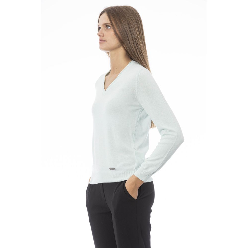 Γυναικείο πουλόβερ Baldinini Trend Light Blue Cashmere
