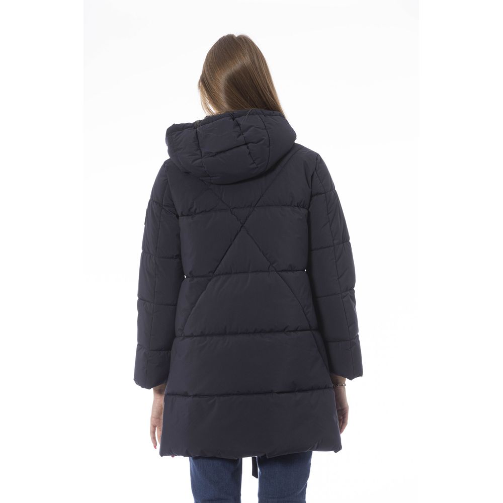 Γυναικείο μπουφάν Baldinini Trend Blue Polyester
