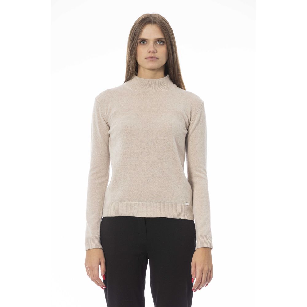 Γυναικείο πουλόβερ Baldinini Trend Beige Cashmere