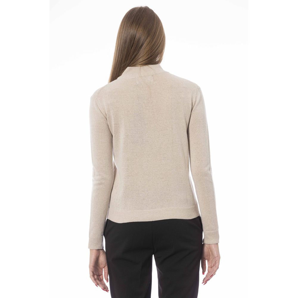 Γυναικείο πουλόβερ Baldinini Trend Beige Cashmere