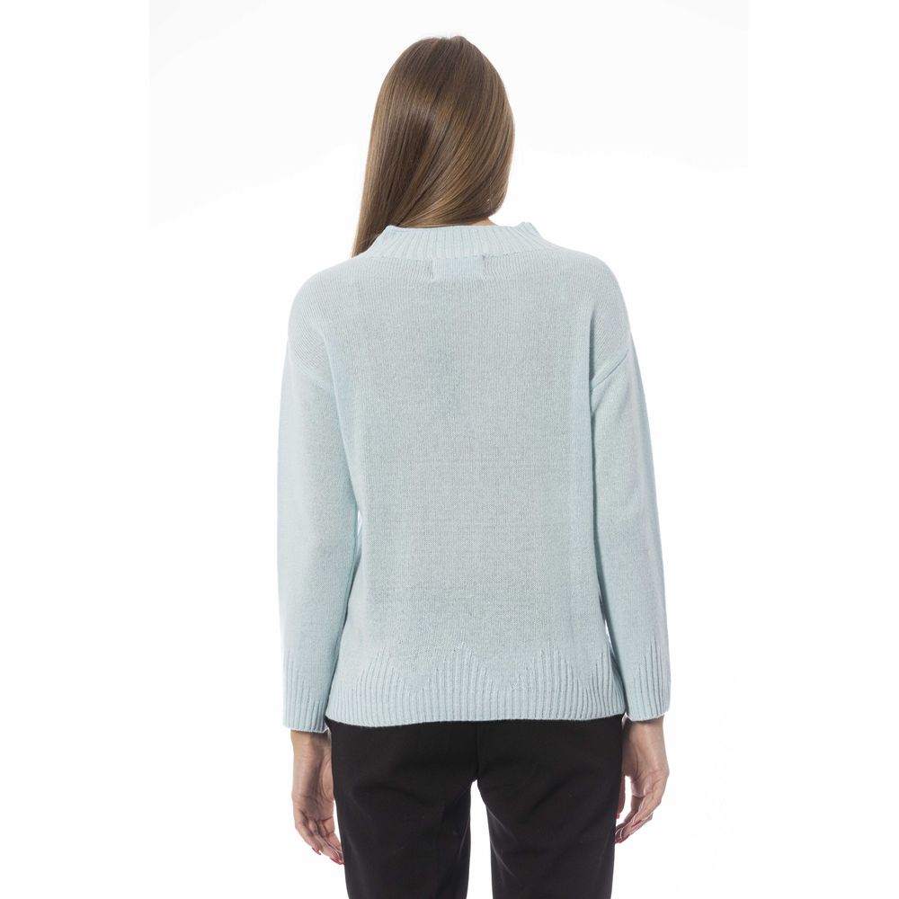 Γυναικείο πουλόβερ Baldinini Trend Light Blue Cashmere