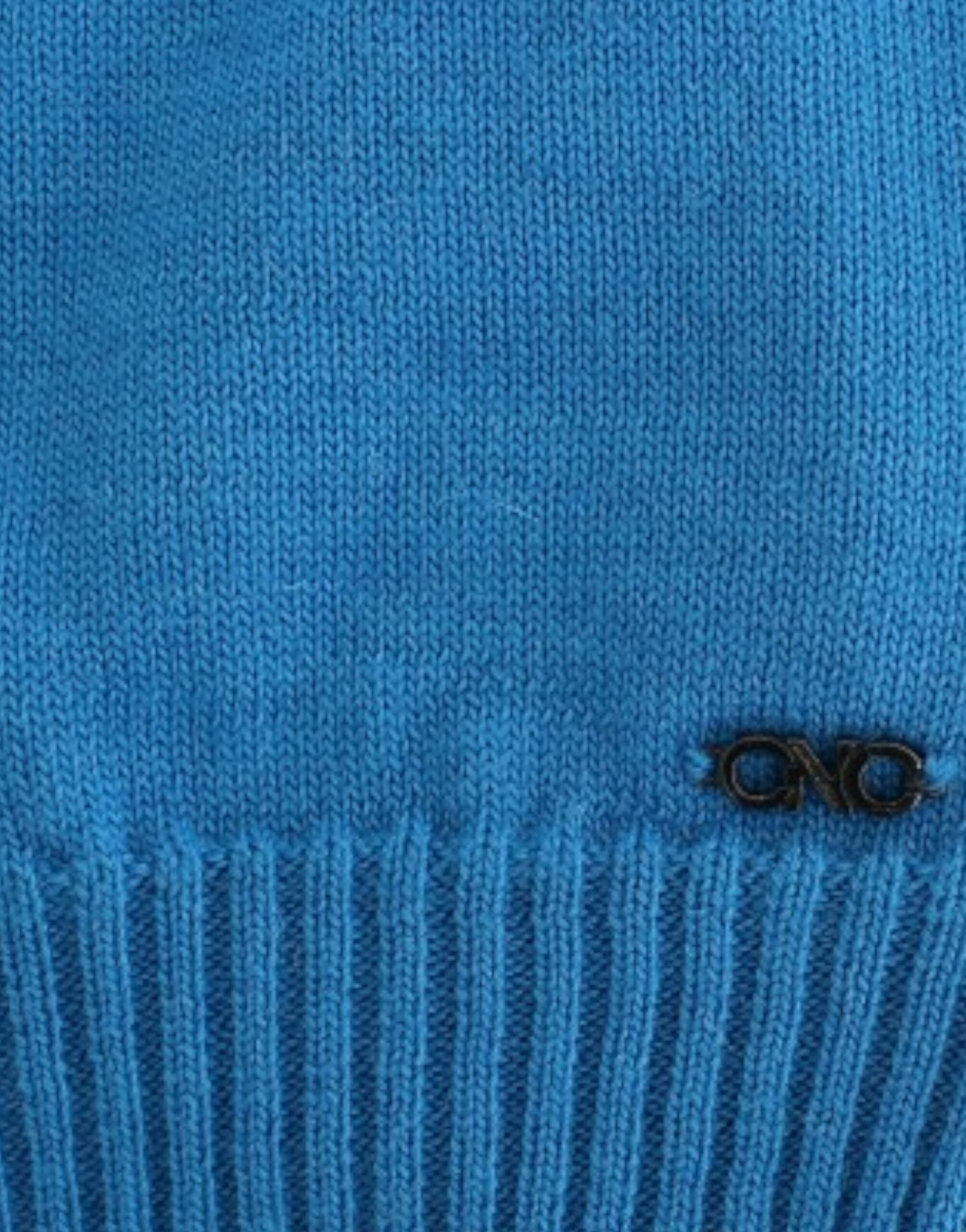 Κοστούμι National Cozy Scoop Neck Μπλε πλεκτό πουλόβερ