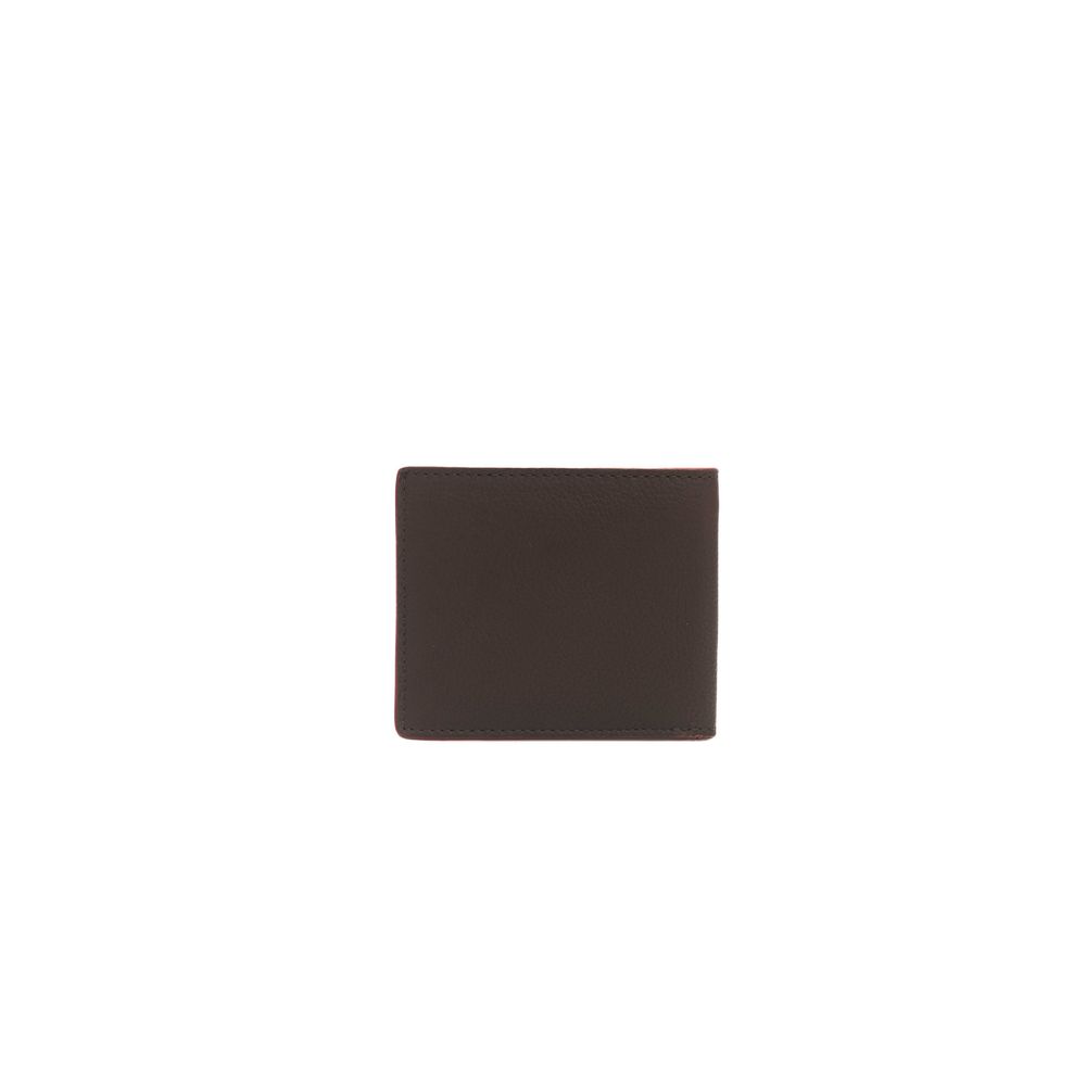 Ανδρικό πορτοφόλι Cerruti 1881 Brown Calf Leather