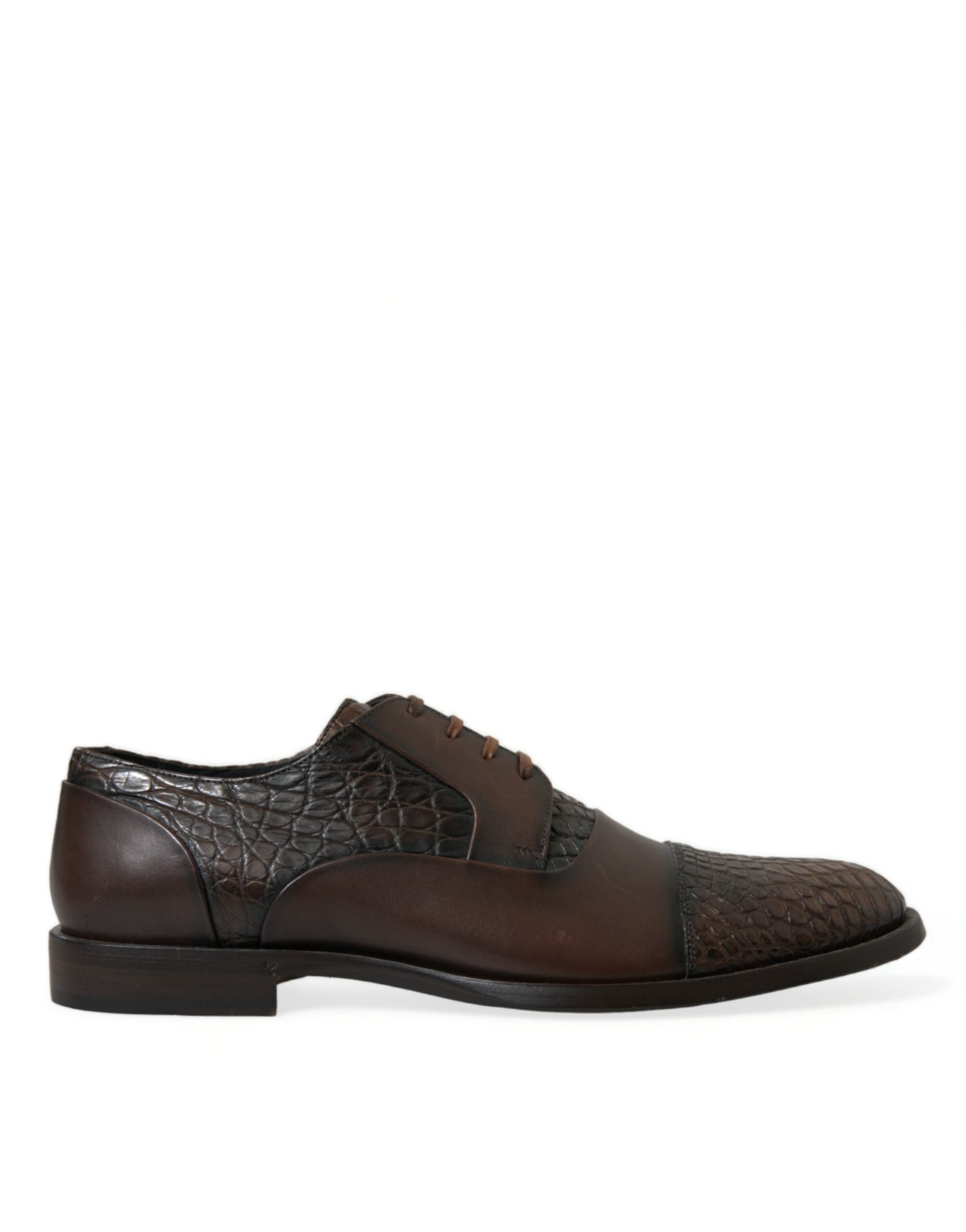Κομψά δερμάτινα παπούτσια Oxford φόρεμα Dolce &amp; Gabbana