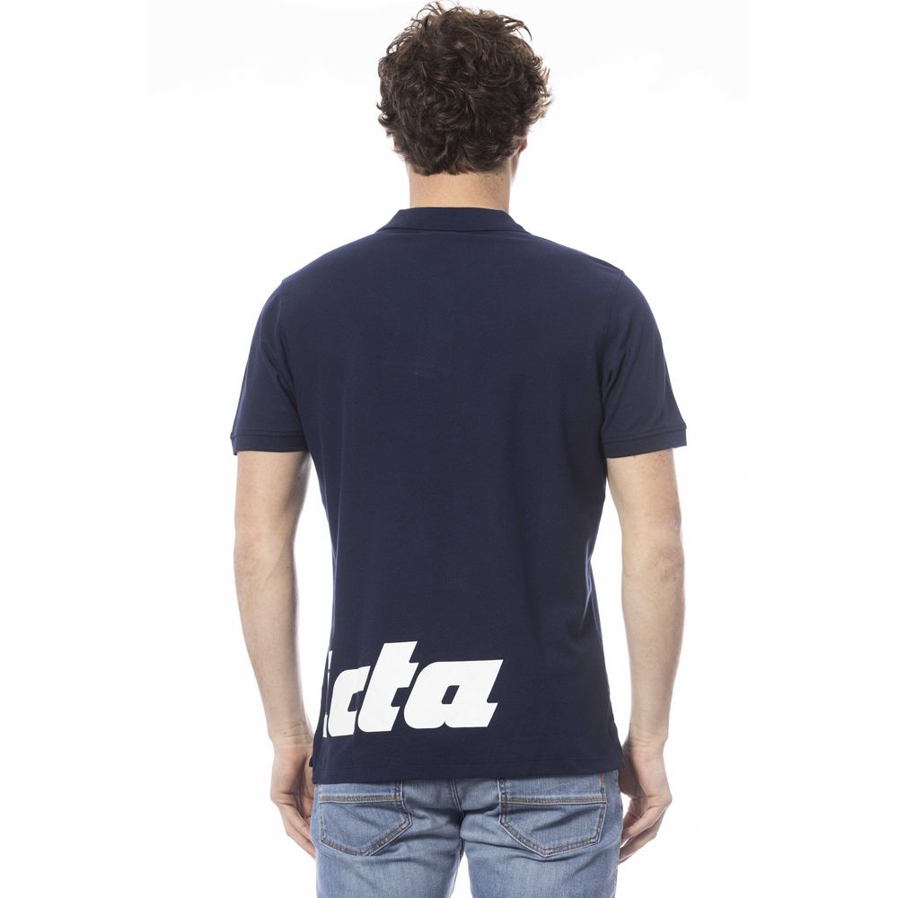 Invicta Blue Cotton Men's Polo Shirt