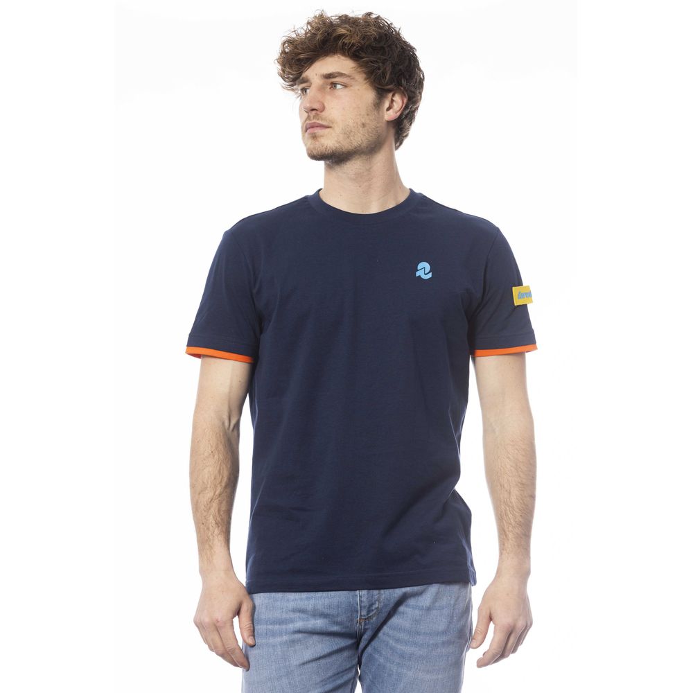 Ανδρικό μπλουζάκι Invicta Blue Cotton