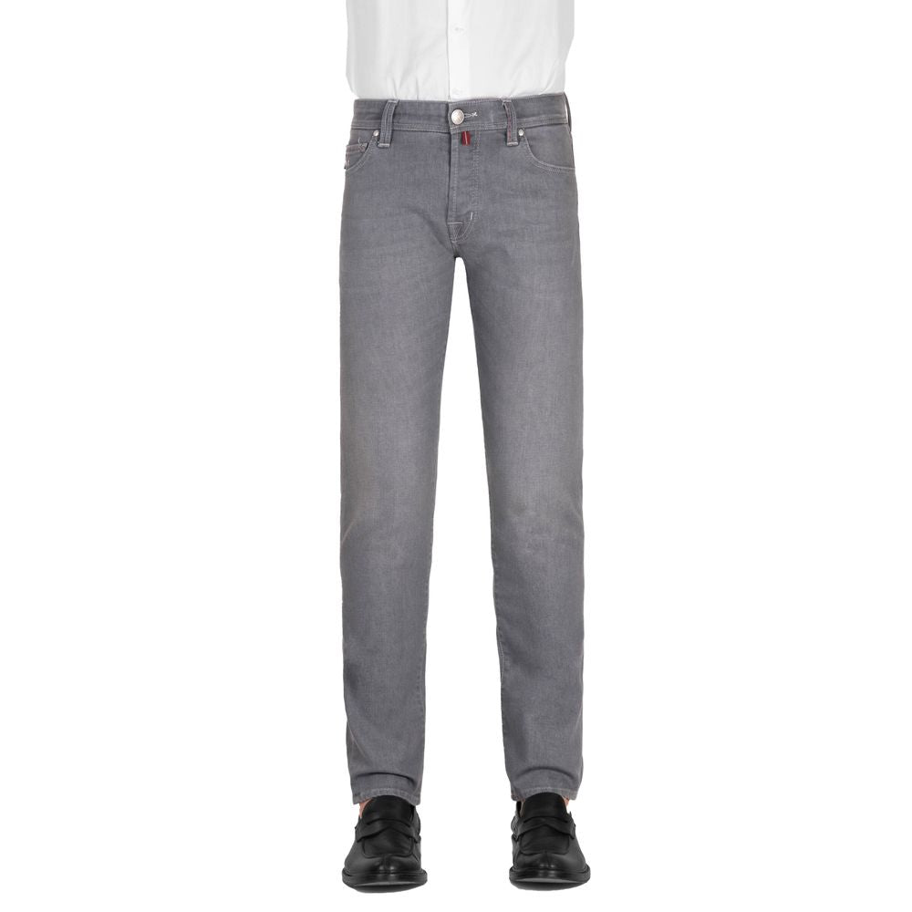 Ανδρικό τζιν Tramarossa Grey Cotton