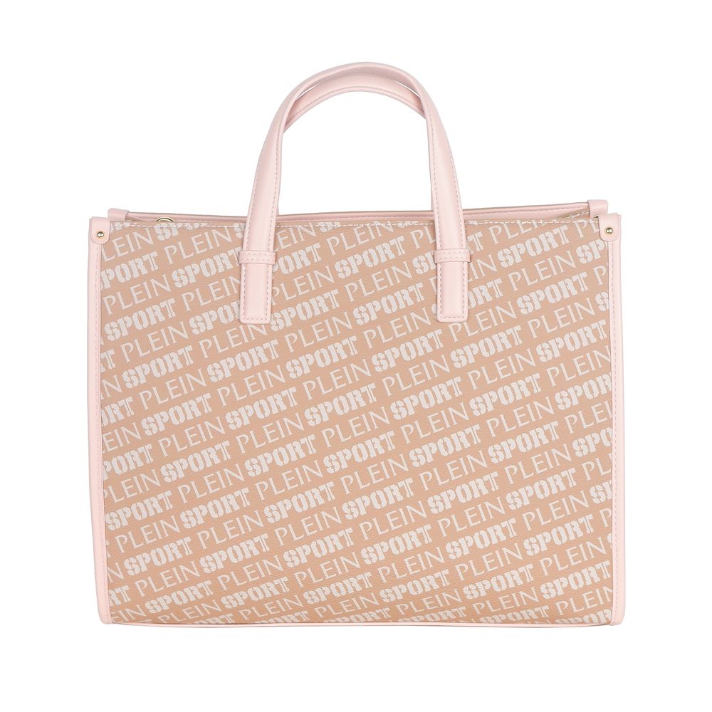 Γυναικεία τσάντα ώμου Plein Sport Pink Polyamide