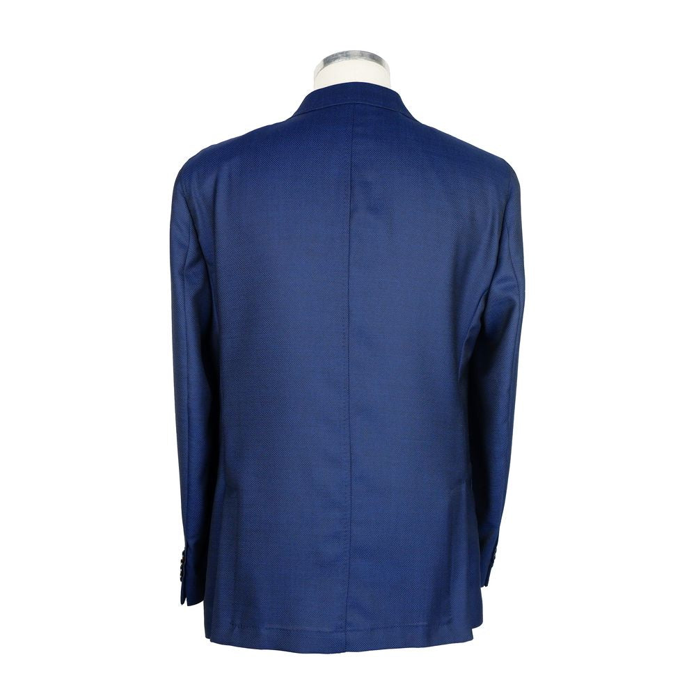 Ανδρικό σακάκι Emilio Romanelli Blue Wool
