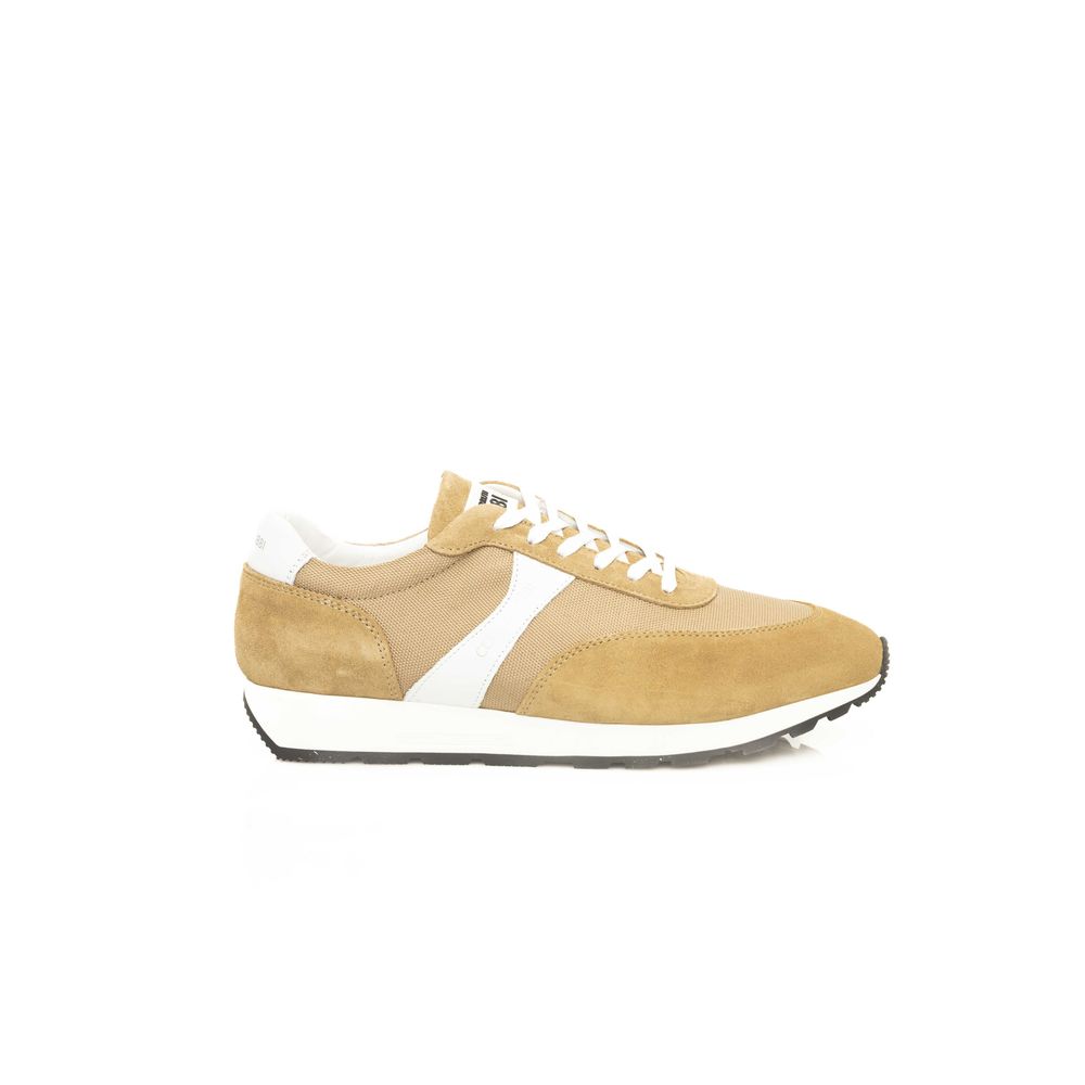 Ανδρικά αθλητικά παπούτσια Cerruti 1881 Beige Calf Leather