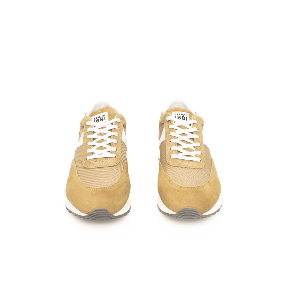 Ανδρικά αθλητικά παπούτσια Cerruti 1881 Beige Calf Leather