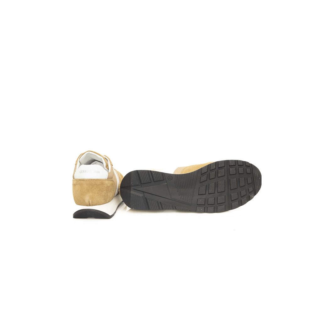 Ανδρικά αθλητικά παπούτσια Cerruti 1881 Beige Calf Leather