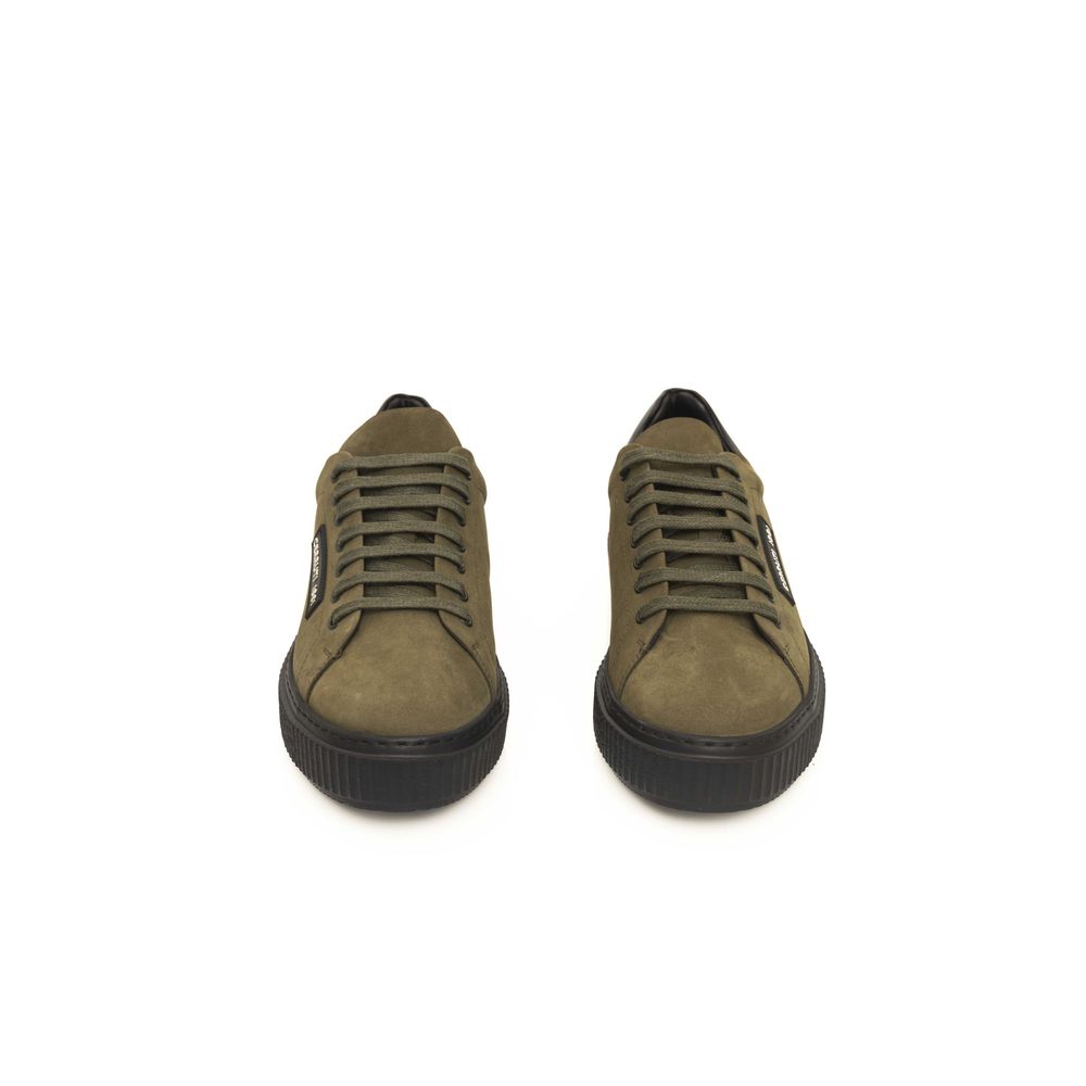 Ανδρικά αθλητικά παπούτσια Cerruti 1881 Green Leather
