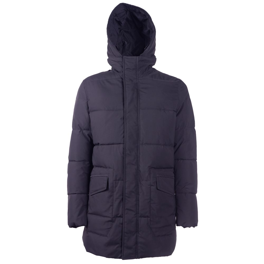 Ανδρικό μπουφάν Emilio Romanelli Blue Polyester